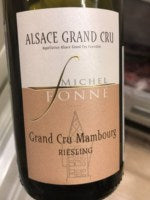 Michel Fonn? Riesling Alsace Grand Cru 'Mambourg' 2014