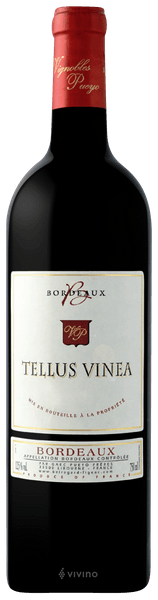 Vignobles Pueyo Tellus Vinea Bordeaux 2020