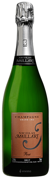 Nicolas Maillart Brut Ros? Champagne Grand Cru N.V.