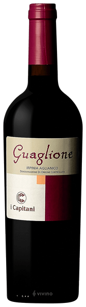 I Capitani Guaglione Irpinia Aglianico 2018
