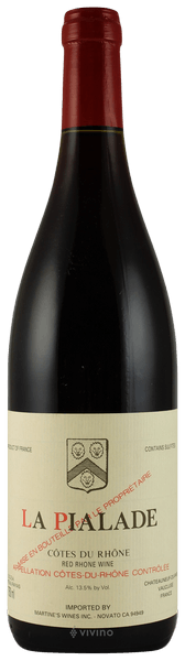 Ch?teau Rayas La Pialade  C?tes du Rh?ne Rouge 2009