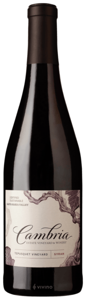 Cambria Syrah Tepusquet Vineyard 2015