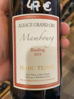 Anne Marie et Marc Temp? Riesling Alsace Grand Cru 'Mambourg' 2018