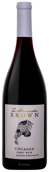 Z.Alexander Brown Uncaged Pinot Noir 2019