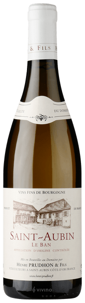 Henri Prudhon & Fils Saint-Aubin Le Ban 2018