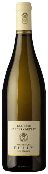 Domaine Jaeger-Defaix Les Cloux Rully  Premier Cru 2019