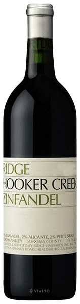 Ridge Vineyards Hooker Creek Zinfandel 2016