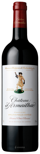 Ch?teau d'Armailhac Pauillac (Grand Cru Class?) 1989