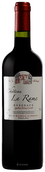 Ch?teau la Rame Bordeaux Rouge 2018