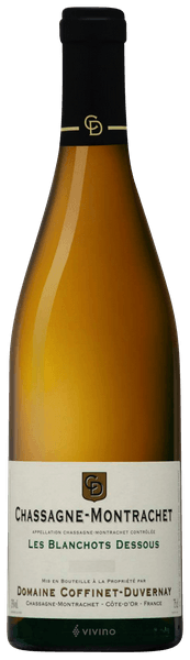 Domaine Coffinet-Duvernay Chassagne-Montrachet 'Les Blanchots Dessous' 2018