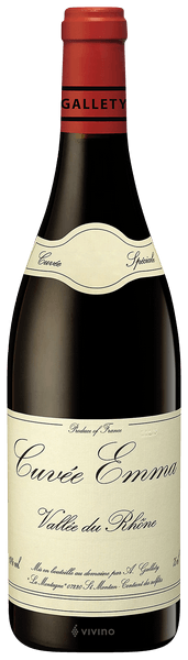 Domaine Gallety Cuv?e Emma Vall?e du Rh?ne 2016