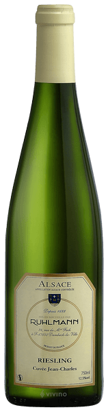 Ruhlmann Cuv?e Jean-Charles Riesling 2019