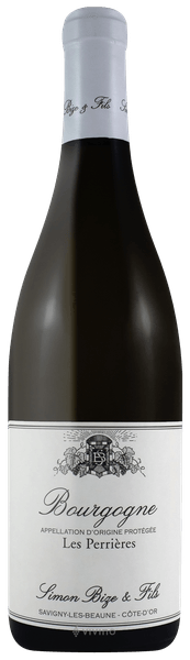 Simon Bize & Fils Bourgogne 'Les Perri?res' Blanc 2018