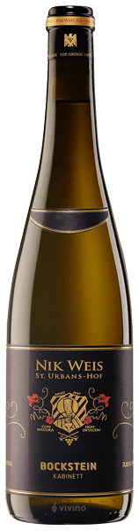 Weingut Nik Weis - St. Urbans-Hof Bockstein Ockfen Riesling Kabinett 2018