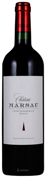Ch?teau Marsau Francs - C?tes de Bordeaux 2016