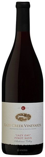 Lazy Creek Lazy Day Pinot Noir 2014