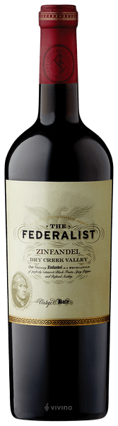 The Federalist Zinfandel Visionary 2018