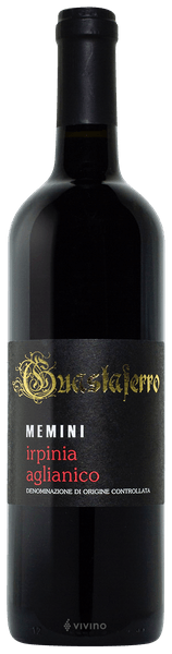 Guastaferro Memini Irpinia Aglianico 2017