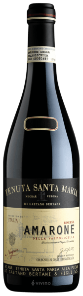 Tenuta Santa Maria di Gaetano Bertani Amarone della Valpolicella Classico Riserva 2015