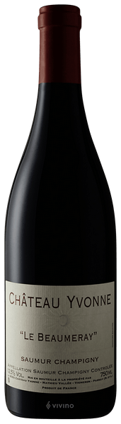 Ch?teau Yvonne Saumur-Champigny 'Le Beaumeray' 2015