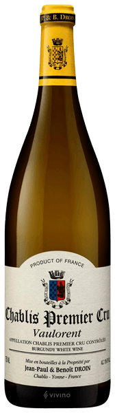 Jean-Paul & Benoit Droin Chablis Premier Cru Vaulorent 2019