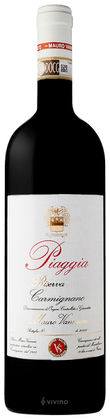Piaggia Carmignano Riserva 2016