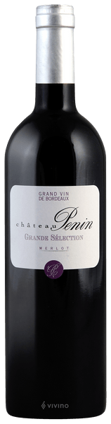 Ch?teau Penin Grande S?lection Merlot Bordeaux Sup?rieur 2015