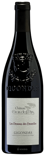 Ch?teau La Croix des Pins Les Dessous des Dentelles Gigondas 2018