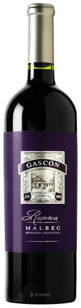 Gascon Reserva Malbec 2018