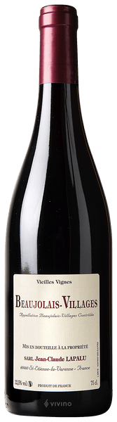 Jean-Claude Lapalu Vieilles Vignes Beaujolais-Villages 2019