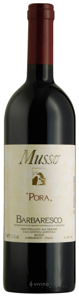 Musso Pora Barbaresco 2018