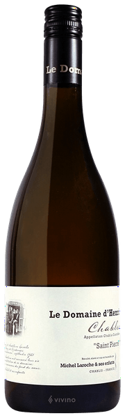 Le Domaine d'Henri Saint Pierre Chablis 2018