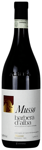 Musso Barbera d'Alba 2019