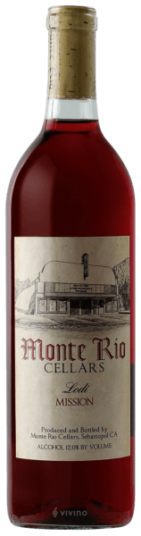 Monte Rio Cellars Mission 2020