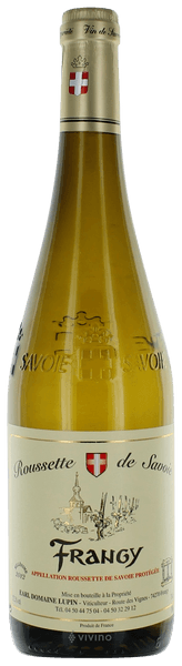 Domaine Lupin Frangy Roussette de Savoie 2016