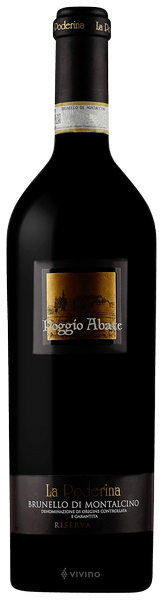 La Poderina Poggio Abate Brunello di Montalcino Riserva 2015