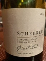Scherrer Big Brother Pinot Noir 2014