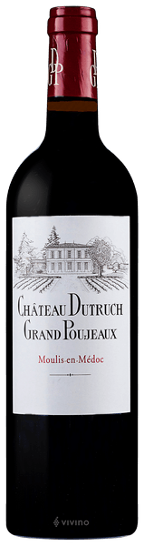 Ch?teau Dutruch Grand Poujeaux Moulis-en-M?doc 1998