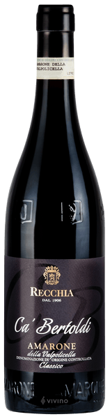 Recchia C? Bertoldi Amarone della Valpolicella Classico 2012
