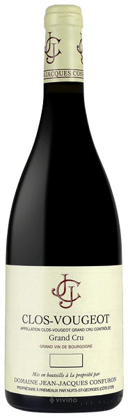 Jean-Jacques Confuron Clos-Vougeot Grand Cru 2012