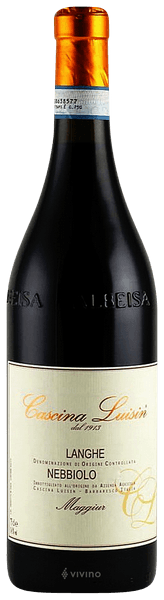 Cascina Luisin Nebbiolo Langhe Maggiur 2018
