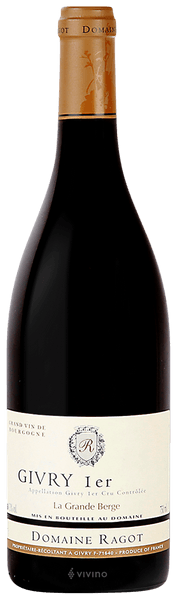 Domaine Ragot La Grande Berge Givry 1er Cru 2019