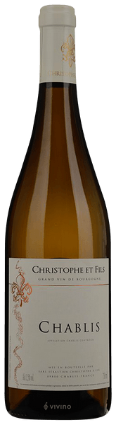 Christophe et Fils Chablis 2020