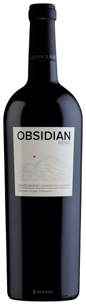 Obsidian Ridge Estate Grown Cabernet Sauvignon 2017