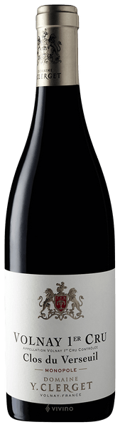 Domaine Yvon Clerget Volnay 1er Cru 'Clos du Verseuil' Monopole 2016
