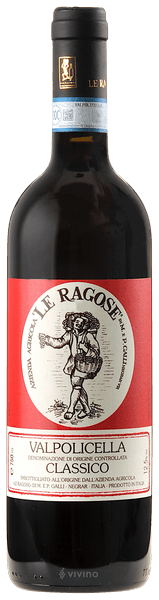 Le Ragose Valpolicella Classico 2017