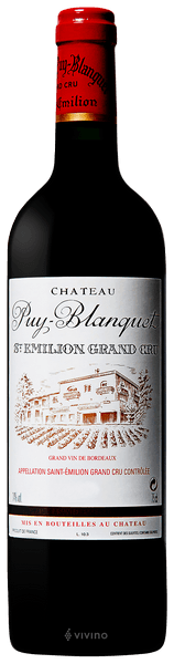 Ch?teau Puy-Blanquet Saint-?milion Grand Cru 2010
