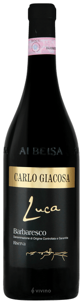 Carlo Giacosa Luca Barbaresco Riserva 2016
