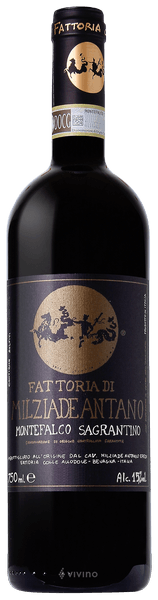Fattoria Colleallodole Milziade Antano Montefalco Sagrantino 2017