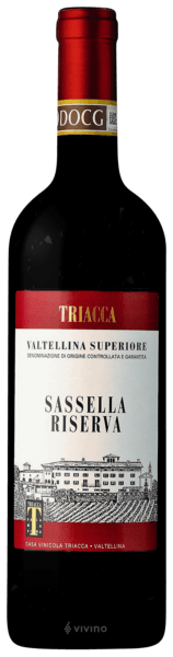 Triacca Sassella Valtellina Superiore Riserva 2012